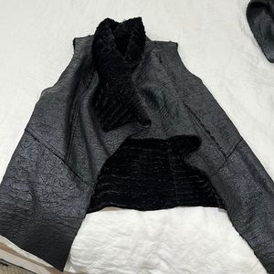 Black cardigan